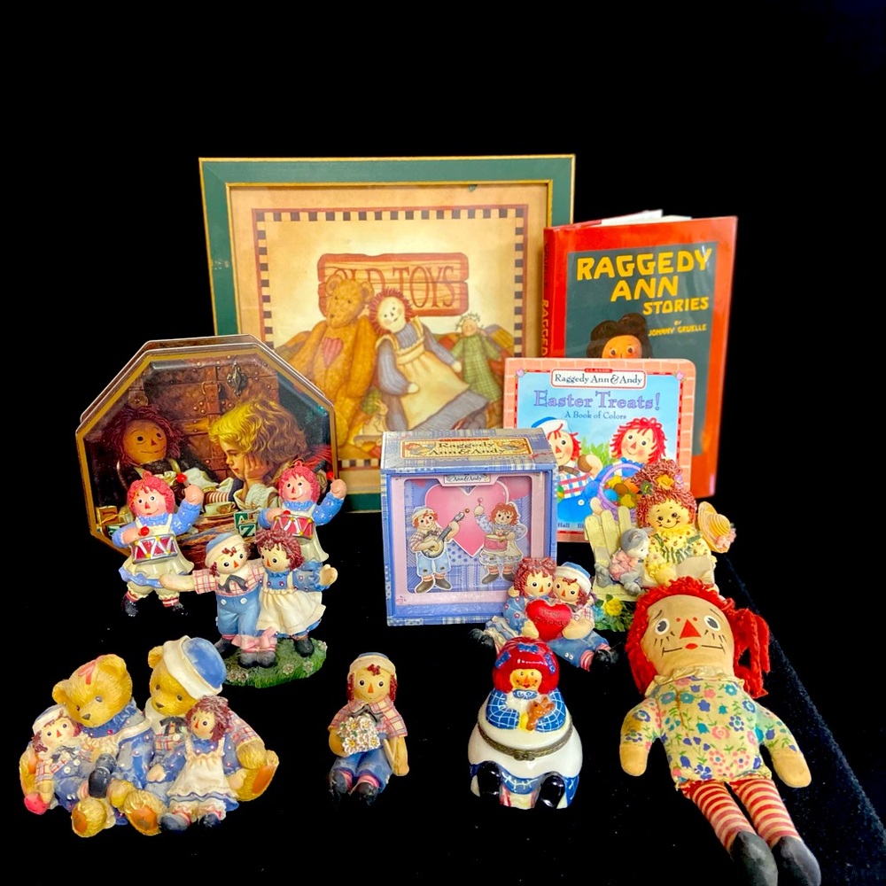Raggedy ann and andy lot